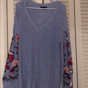 AE embroidered sweater
